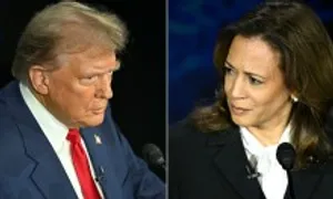 Ông Trump dẫn trước bà Harris ở ba bang chiến trường